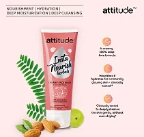 Attitude insta nourish herbals creamy face wash with almonds oil and indian gooseberry (100ml)-thumb1