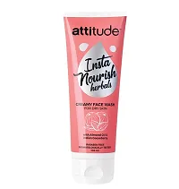 Attitude insta nourish herbals creamy face wash with almonds oil and indian gooseberry (100ml) Pack of 2-thumb1