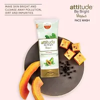 Attitude Be Bright Herbals Face Wash for Brightening and Pollution Defence (100ml)-thumb1