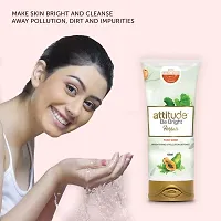 Attitude Be Bright Herbals Face Wash for Brightening and Pollution Defence (100ml)-thumb2