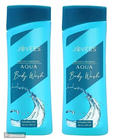 Jovees Herbal Moisturising Aqua Body Wash 300ml - Pack of 2