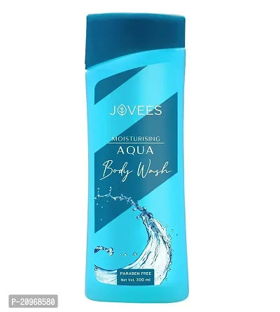 Jovees Herbal Moisturising Aqua Body Wash 300ml - Pack of 2-thumb2