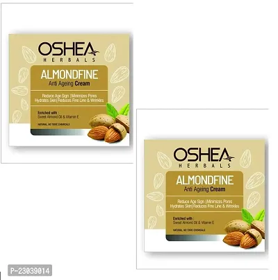 Oshea Herbals Almondfine Anti Ageing Cream (50g) Pack of 2