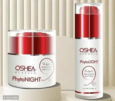 Oshea Herbals Phytolight 9in1 Multipurpose Day Cream with Phytonight 9in1 Multipurpose Night cream (Each, 50 g) Combo of 2 items-thumb0