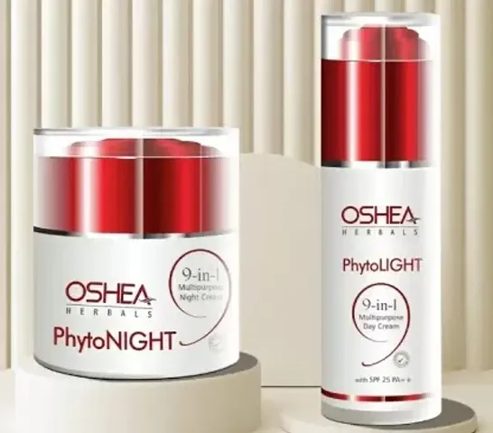 Oshea Herbals Phytolight Multipurpose Day Cream (50g), Phytonight Multipurpose Night cream (50 g), (Pack of 2 Cream) (2 Items in the set)