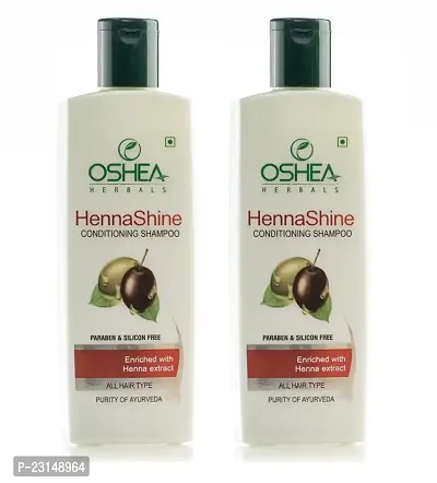 Oshea Herbals Heena Shine Conditioning Shampoo (200ml) Pack of 2