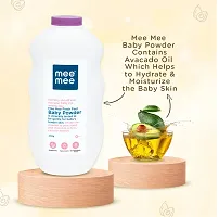 Mee Mee Fresh Feel Baby Powder 500g and Lotion 500ml with Baby Soap (75g) - Combo of 3 Items-thumb1