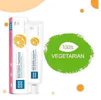 Mee Mee Fresh Feel Baby Powder 200g with Moisturising Baby Soap 75g and Mild Toddler Orange Flavour Toothpaste 12M+ (70g) - Combo of 3 Items-thumb2