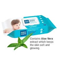 Mee Mee Nourishing Baby Oil 200ml with Multipurpose Baby Wet Wipes with LID (72 Pcs) - Combo Pack-thumb2