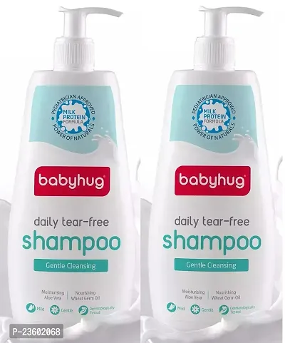 Babyhug Daily Tear Free Gentle Cleansing Baby Shampoo (400ml) Pack of 2