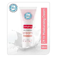 Babyhug Milk Protein Daily Moisturising Lotion 200ml with Daily Moisturising Baby Cream 100ml - Combo of 2 Items-thumb2