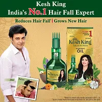 Kesh King Ayurvedic Anti Hairfall Hair Oil with 21 Natural Ingredients Grows New Hair with Bhringraja, Amla and Brahmi (100ml) Pack of 2-thumb2