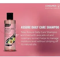Assure Daily Care Shampoo 200ml and Hair Oil 200ml with Free 1 Puff Blender Sponge - Combo Pack-thumb2