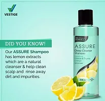 Assure Daily Care Shampoo and Deep Cleanse Shampoo with Hair Oil (Each, 200ml) - Combo of 3-thumb3