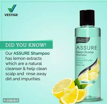 Assure Daily Care Shampoo and Deep Cleanse Shampoo with Hair Oil (Each, 200ml) - Combo of 3-thumb4