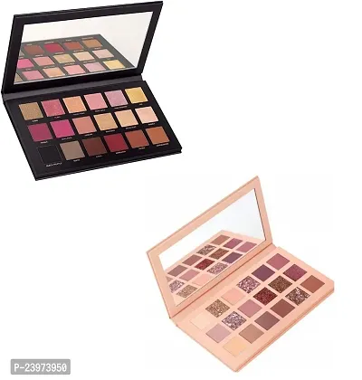 The Rose Gold Edition Eye Shadow Palette and The Nude Edition Eye Shadow Palette (Combo Pack)