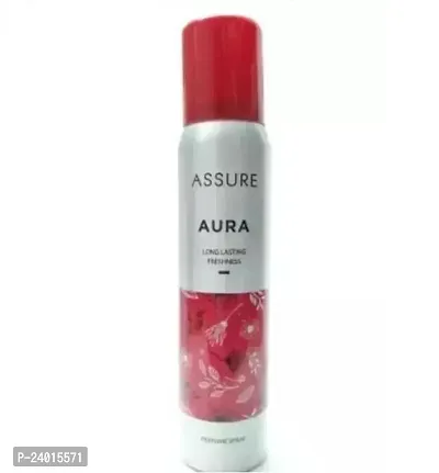 Assure Aura Long Lasting Freshness Perfume Body Spray for Men  Women (100ml)