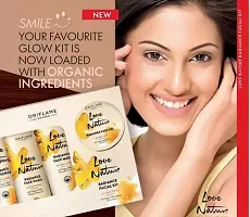 Oriflame Love Nature Radiance Face Kit with Milk Honey and Turmeric (425 gm/ml)-thumb2