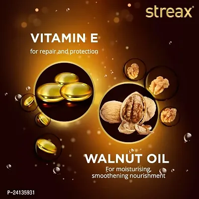 Streax Hair Serum for Women Men Vitalized with Walnut Oil Instant Shine  Smoothness (100ml) Pack of 3-thumb3