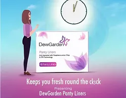 Dew Garden Sanitary Napkin with Wings (10 Pcs - 6 Day Pads and 4 Night Pads) and Dew Garden Panty Liners (12 Panty Liner) - Combo Pack-thumb4