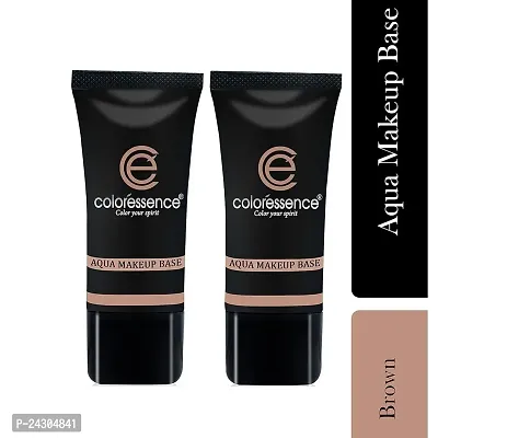 Coloressence Aqua Makeup Base Foundation (Brown) 35ml - Pack of 2-thumb0