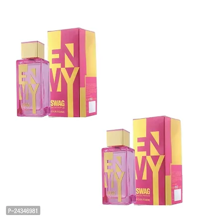 Envy Swag Pour Femme Eau De Parfum for Women (100ml) Pack of 2