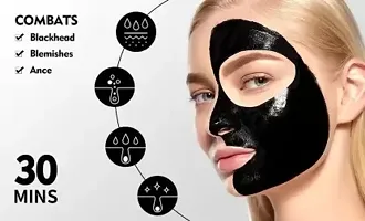 Charcoal Face Mask Peel Off Blackhead for Girls and Boys -Paraben Free  (100g)-thumb1