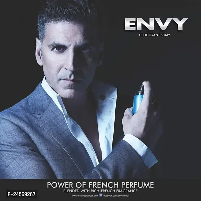 Envy (Dark and Speed) Long Lasting Perfume Deodorant Spray Blended with Rich French Fragrance (120ml) Combo of 2-thumb2