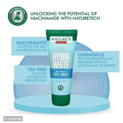 Nature's HYDRA WHITE WHITENING FACE WASH (65ml) Pack of 3-thumb3