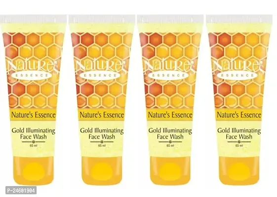 Nature's Essence Gold Illuminating Face Wash  (65 ml) Pack of 4-thumb0