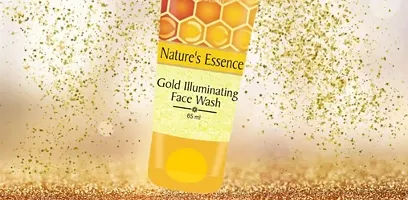 Nature's Essence Gold Illuminating Face Wash  (65 ml) Pack of 4-thumb1