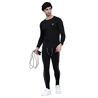 VISH2RV Full Sleeve Compression T-Shirt - Athletic Base Layer Tights for Fitness-thumb2