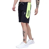 VISH2RV Men's Running Shorts, Men's Cycling Shorts, Gym Shorts with Zipper Pocket Both Sides (XL, Green)-thumb4