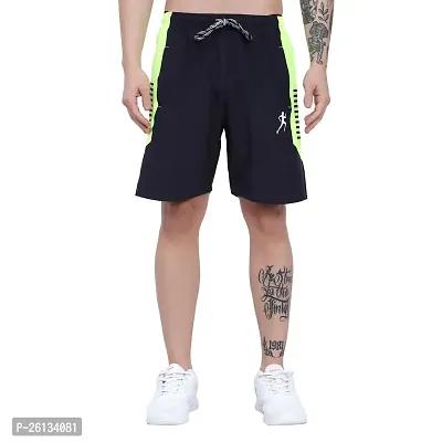 VISH2RV Men's Running Shorts, Men's Cycling Shorts, Gym Shorts with Zipper Pocket Both Sides (XXL, Green)-thumb4