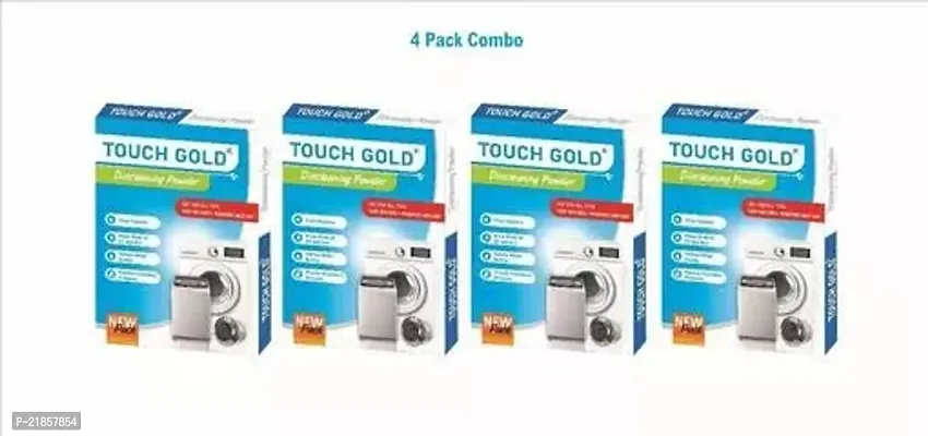 Washing Machine Tub Drum Cleaner Powder Best Descale Detergent Powder 100Gm Touch Gold Pack Of 4 Each Of 100Gm