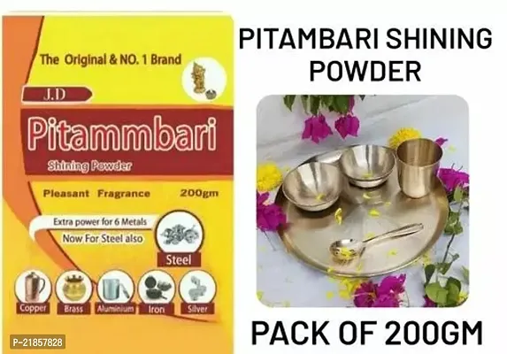 Pitambari Shining Powder Dishwashing Detergent 200Gm