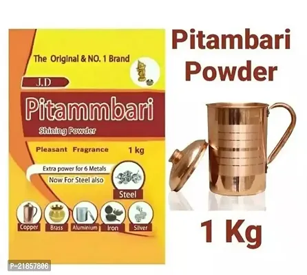 Pitambari Shining Powder 1 Kg For 6 Metals Copper Brass Aluminium Iron Silver Steel