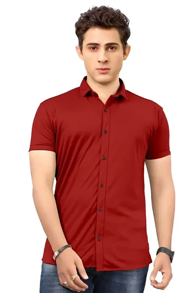S V YASHVI Enterprise Mens New Shirts Digital Printed Half Sleeves Shirts for Men