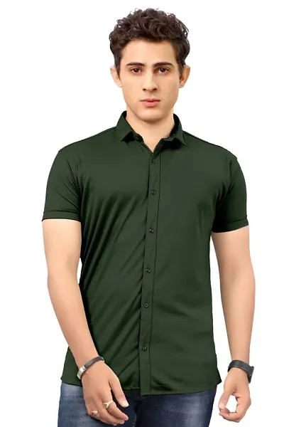 S V YASHVI Enterprise Mens New Shirts Digital Printed Half Sleeves Shirts for Men