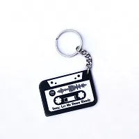 AVESTA GIFT STORE Acrylic Scannable Tape Customized Song Spotify Plaque Keychain For Bike Key, Bag, Cycle Lock Key, House Keys, Car Key, Romantic Couple and other Occasion (4 CM x 6 CM)-thumb2