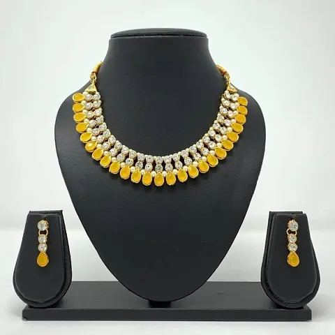 Latest Beautiful Alloy Jewellery Set for Girls and Women