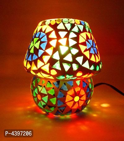 Susajjit Mini Decorative lovely lamp stylish mosaic work colorful table lamp