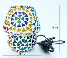 Susajjit Mini Decorative lovely lamp stylish mosaic work colorful table lamp-thumb1
