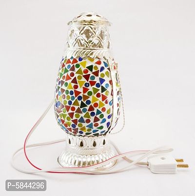 Unique Vintage Look Design  Color Decorative Showpiece Night Lamp Eye Catching Table Lamp masterpiece for Decoration-thumb3