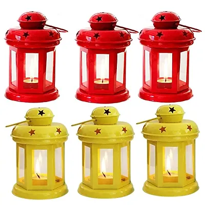 Classy Tealight Lantern Combo(Set of 6)