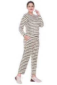 SOLZEIQ Women's Solid Stripes Track Suit | Women's Striped Tracksuit Top (RNS)-thumb2