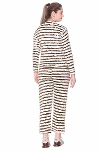 SOLZEIQ Women's Solid Stripes Track Suit | Women's Striped Tracksuit Top (RNS)-thumb4