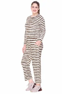 SOLZEIQ Women's Solid Stripes Track Suit | Women's Striped Tracksuit Top (RNS)-thumb1