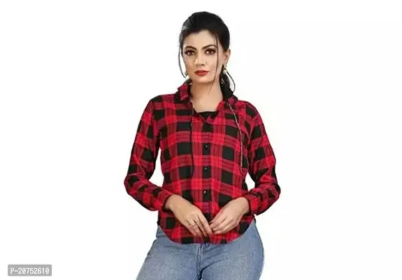 Stylish Fancy Designer Cotton Blend Shirt For Women-thumb0