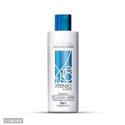 L'OREAL PROFESSIONNEL PARIS Xtenso Care Shampoo For Straightened Hair, 250 ML |Shampoo for Starightened Hair|Shampoo with Pro Keratin  Incell Technology-thumb0